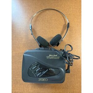 Lenox Sound Stereo Cassette Player 822 With EQ Walkman